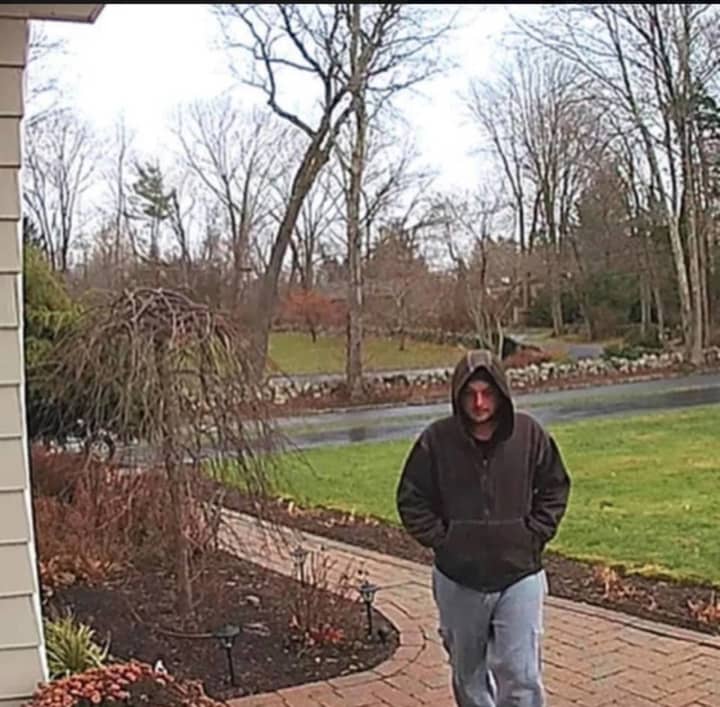 This brazen porch pirate stole a package left moments earlier by a UPS delivery truck in Fairfield, police said.