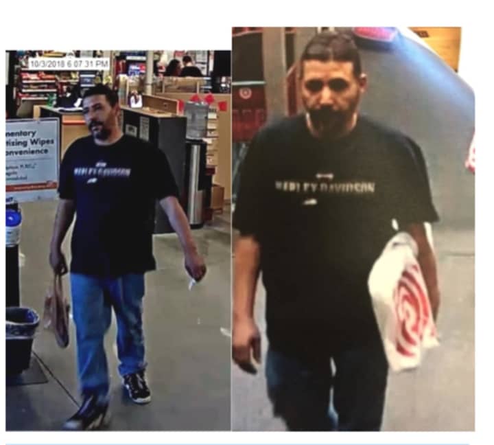 The above man was involved in a credit card fraud ring in the area, Stratford Police say.