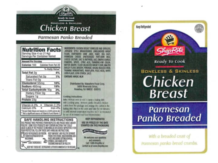 ShopRite chicken products have been recalled