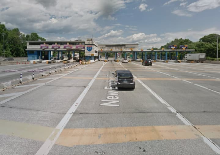 The New Rochelle toll plaza on I-95.