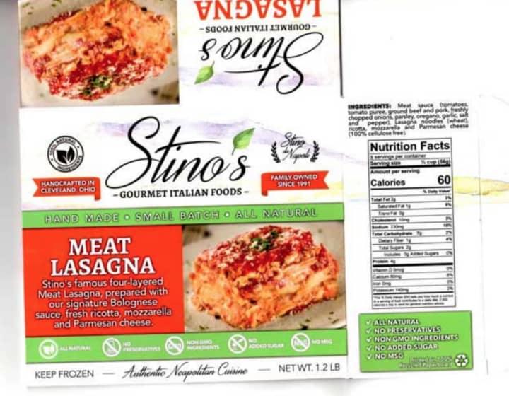 Stino Da Napoli is recalling approximately 11,392 pounds of various meat products.