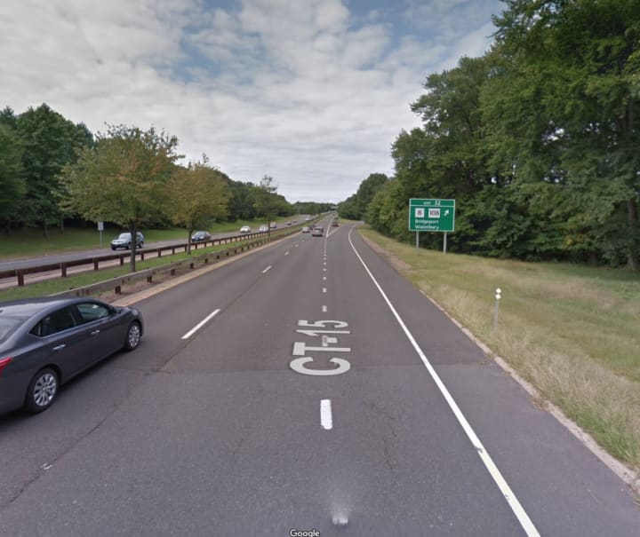 Exit 52 on the Merritt Parkway, where the lane closures will begin in Fairfield County.