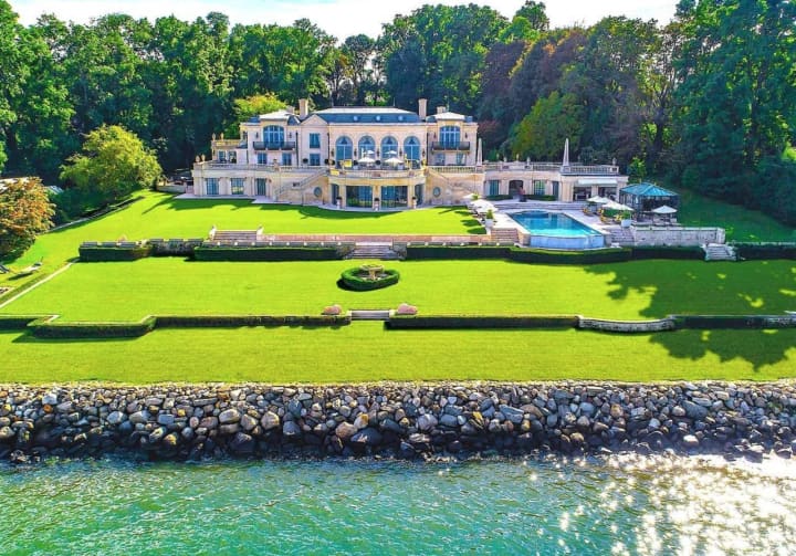 An estate featured in &quot;Carlitos Way&quot; with views of the Long Island Sound has been listed for $35 million.