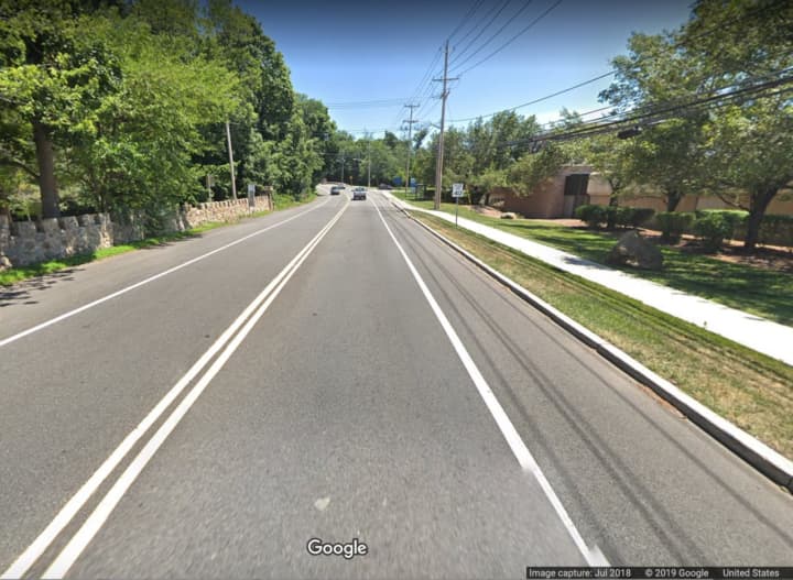 The area of Route 59 (Lafayette Avenue) in Suffern where the incident occurred.