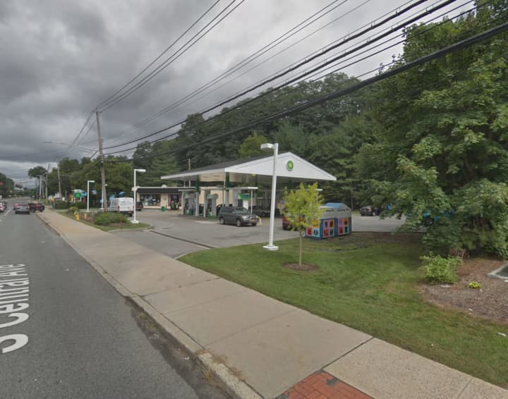 The BP gas station on South Central Avenue was robbed in Greenburgh on Tuesday morning.