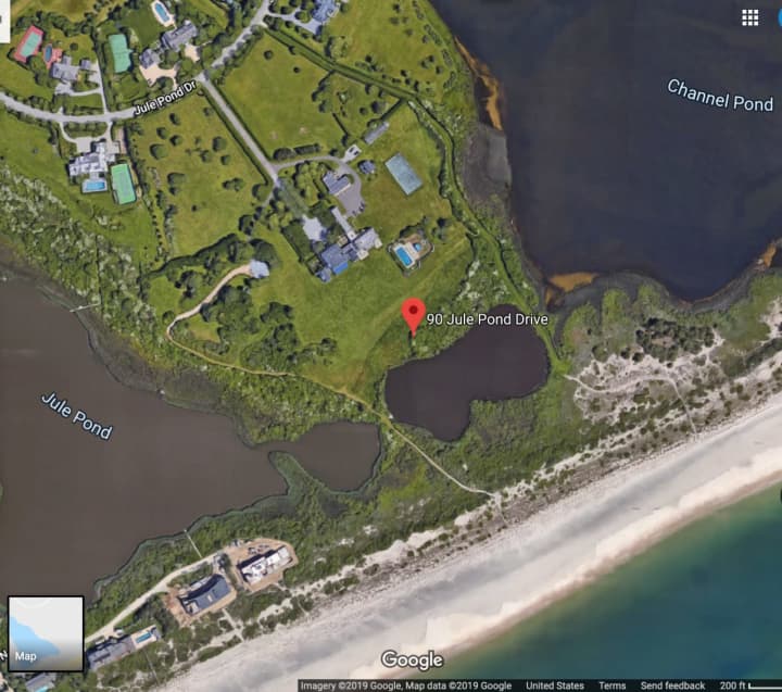 Jule Pond in Southampton for sale at $145 million sits on 42 acres of oceanfront property.