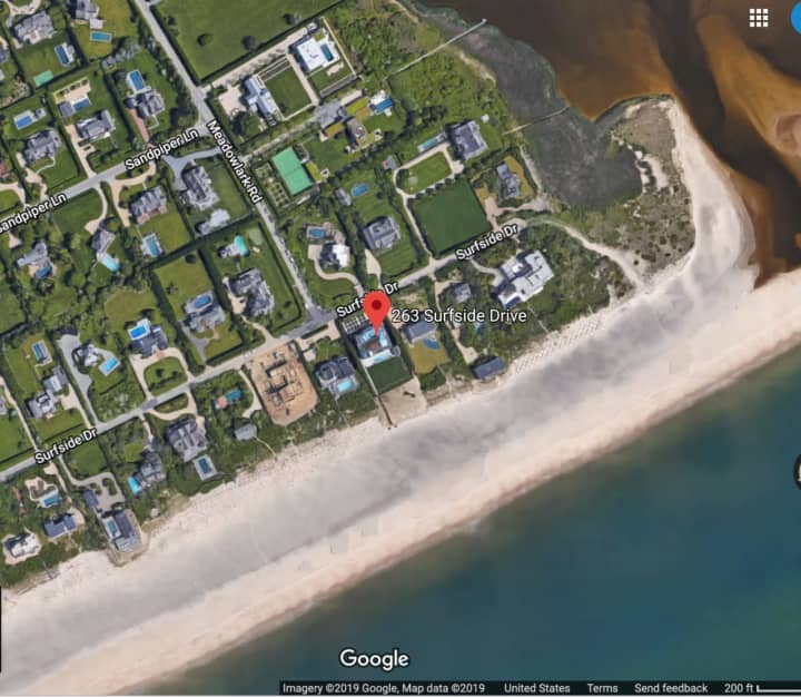 Michael S. Smith, a billionaire, and Iris, his wife, sold their smaller Hamptons mansion on Surfside Drive for a reported $42.5 million, according to New York Post.