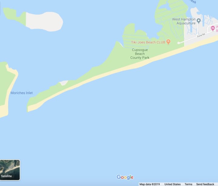 A 50-year-old Shirley woman was killed in a boat crash a quarter mile off Cupsogue Beach at Cupsogue Beach County Park.