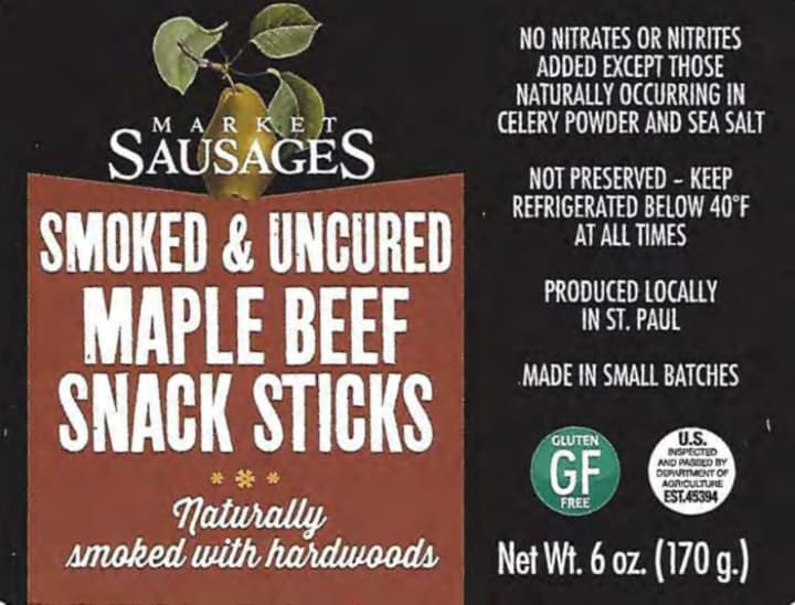 CM&amp;R Inc., a St. Paul, Minn. establishment, is recalling approximately 25 pounds of ready-to-eat beef stick products