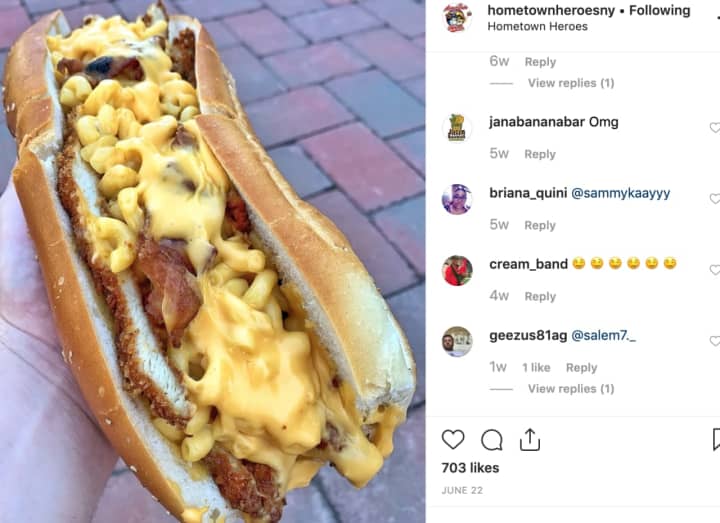 The &quot;Mac Attack&quot; sandwich from a Long Island deli is popular on Instagram.