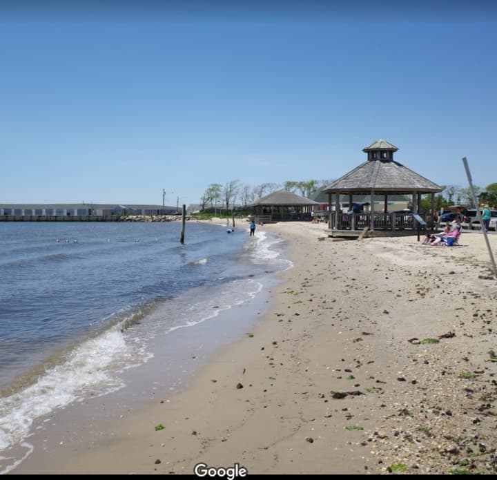Islip Beach is one of eight beaches closed to swimmers due to excess bacteria in Suffolk County.