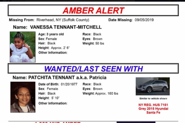 A look at photos of the 3-year-old, the suspect and the vehicle in the AMBER Alert,