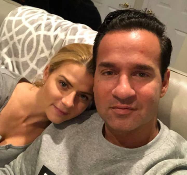 Mike Sorrentino and wife, Lauren.