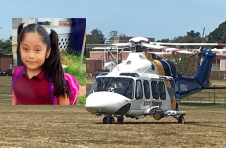 Dulce Maria Alavez has been missing since Monday afternoon. New Jersey State Police on Friday had a chopper over the park where authorities believe she was abducted from, as officers searched the ground and water in droves.