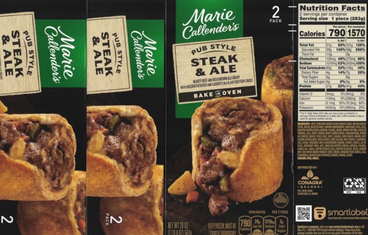 Thousands of pounds of Marie Callender&#x27;s products have been recalled due to misbranding.
