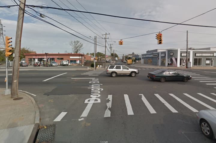 A pedestrian was airlifted after being struck by a teenager driver attempting to make a left turn from Doughty Boulevard in Inwood.
