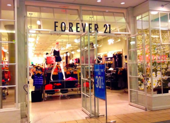 Forever 21 could close six stores in New Jersey.