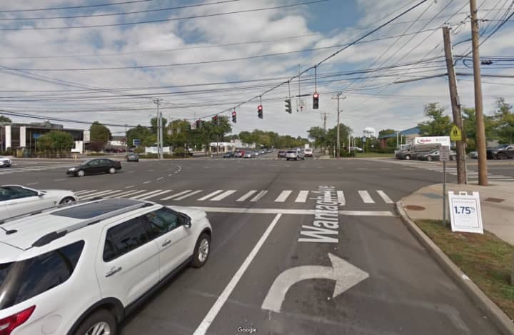 A driver was sentenced after blowing through a red light at the intersection of Hempstead Turnpike and Wantagh Avenue in Levittown.
