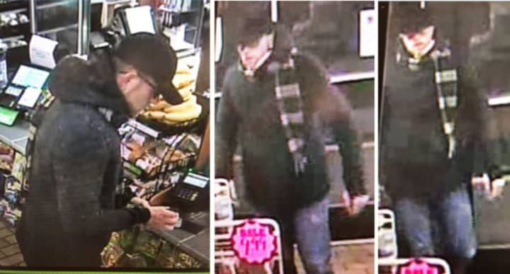 A man attempted to use stolen credit cards at 7-Eleven in Patchogue (286 W. Roe Boulevard) on Wednesday, Oct. 16, around 3:30 a.m., according to police.