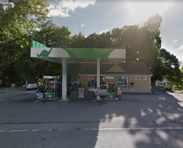 The Sinclair gas station in Marlborough was robbed at gunpoint.