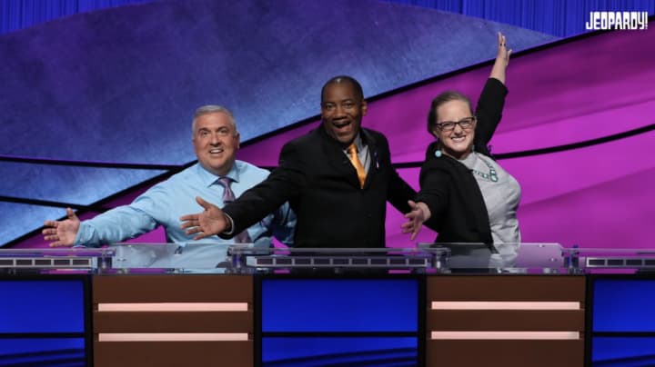 Francois Barcomb, far left, prevailed over these two other contestants in his semifinal-round battle that aired on Wednesday, Nov. 13.