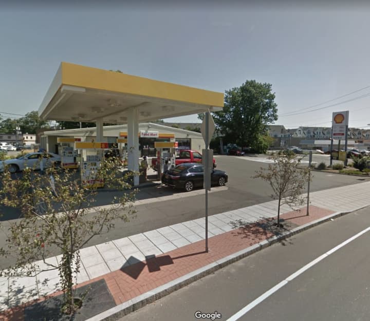 Two men robbed the Shell Gas Station in Stamford at gunpoint.