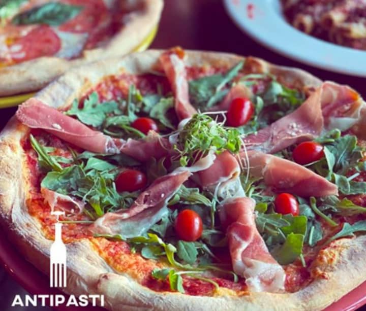 Eat in or take out from Antipasti Pizza &amp; Wine Bar, a new Italian restaurant in Englewood.