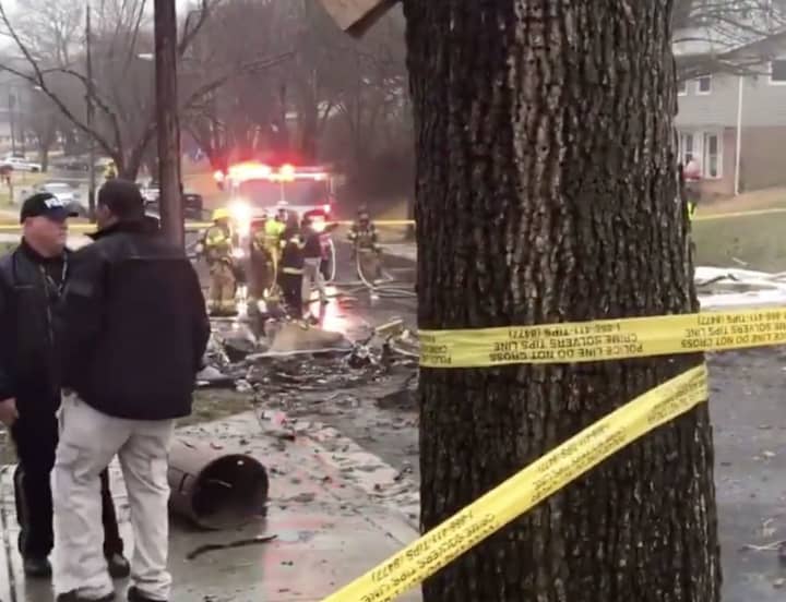 A small plane headed for Westchester County Airport crashed into a Maryland home, killing one.