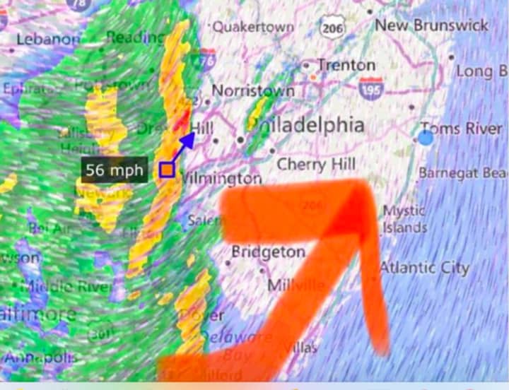 MFK Weather Forecasting &amp; Consulting warned of a possible tornado in Southwest New Jersey on Friday.