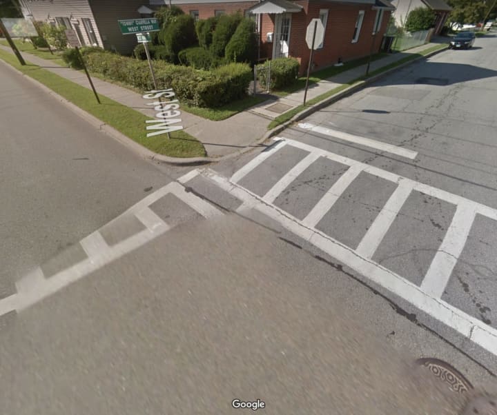A man and woman were hit by a vehicle while in a crosswalk in Wappingers Falls.