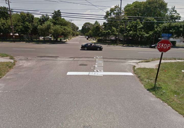 Two were struck at the intersection of Fifth Avenue and Fairtown Road in Bay Shore, leaving one with life-threatening injuries.