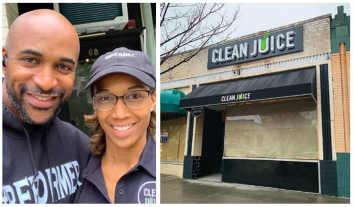 David Tyree and his wife, Leilah, are opening a Clean Juice shop at 68 South St. in Morristown. Last August, they signed a franchise agreement with the company.