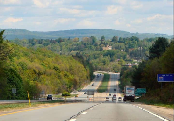 Route 17 in Liberty in Sullivan County.
