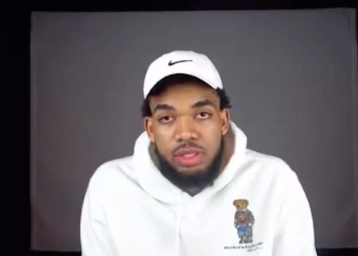 Karl-Anthony Towns shares a Twitter message urging everyone to take the coronavirus seriously. He mom remains in intensive care after contracting COVID-19.