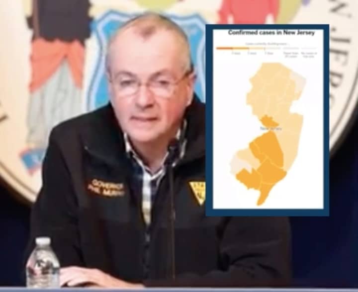 Cases take at least seven days to double in Salem and Bergen counties, which is &quot;encouraging,&quot; Gov. Phil Murphy said Friday.