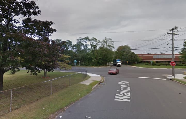 A bicyclist was injured at the intersection of Walnut Road and New Highway in North Amityville.