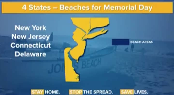 Rules have been put in place for beach-goers in New York.