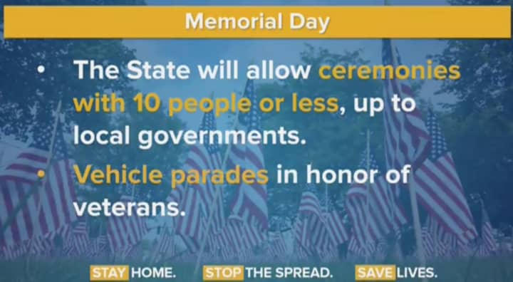Memorial Day celebrations will have a new look this year due to COVID-19.