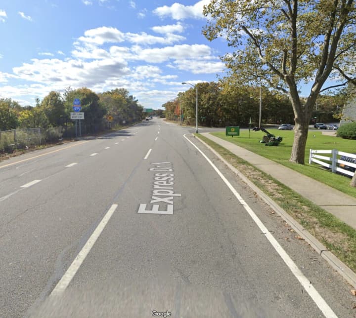 Two boys were injured after being hit by a driver on Expressway Drive North in Ronkonkoma