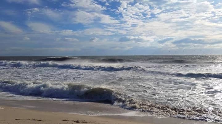 Some beaches were closed along the Jersey Shore due to dangerous rip tides.