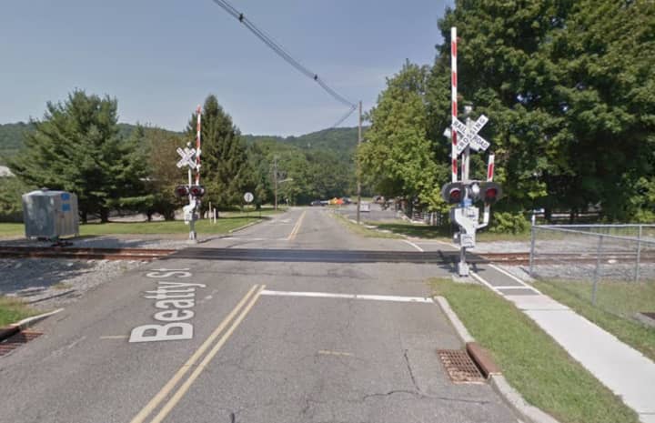 Intersection of Valentine Street and Beatty Street in Hackettstown