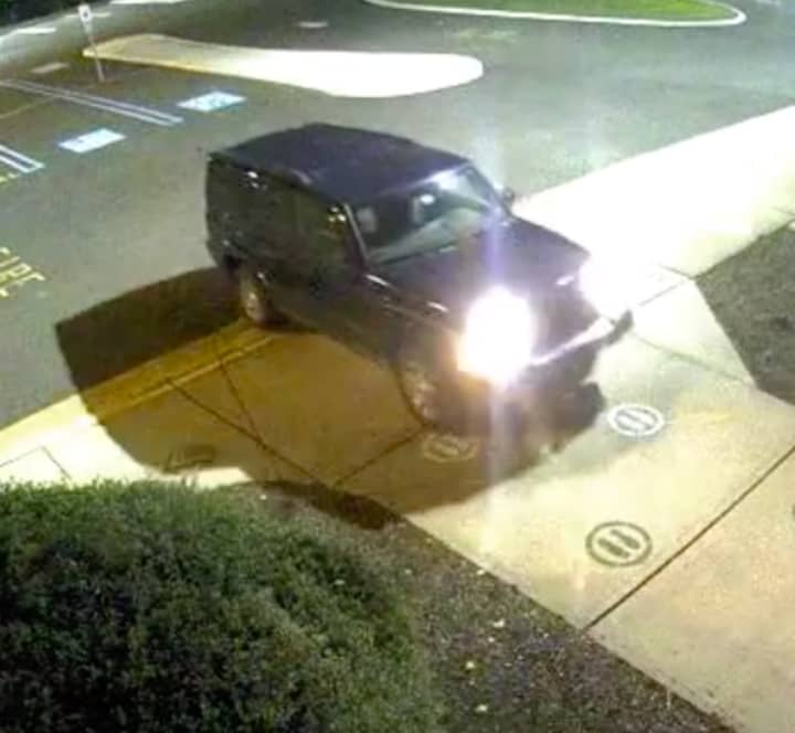 Seen this? East Brunswick say this Jeep smashed into the front doors of an elementary school.