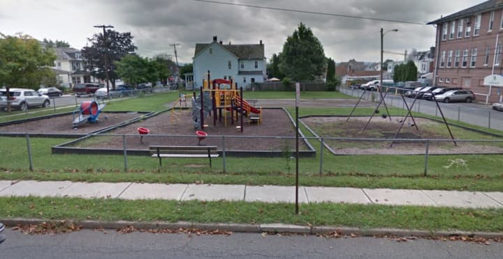 Firth playground near the intersection of Bates Street and Marshall Street