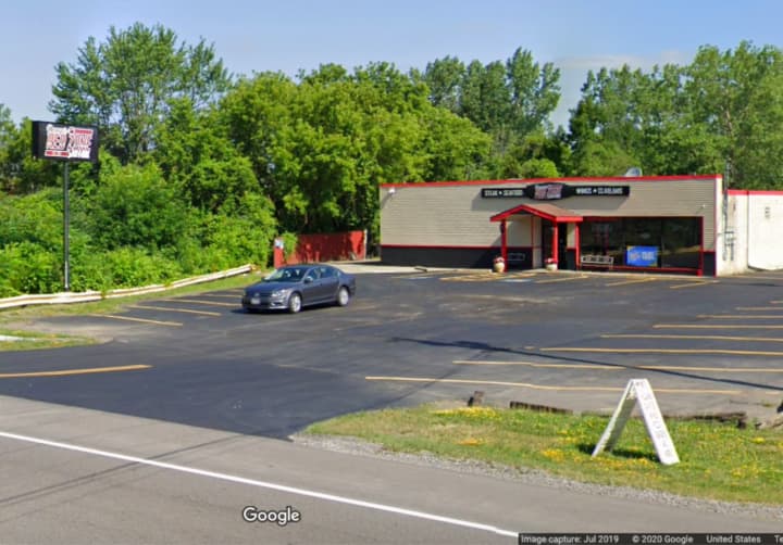 Pamp&#x27;s Red Zone Bar and Grill on Southwestern Boulevard in West Seneca, a suburb of Buffalo.