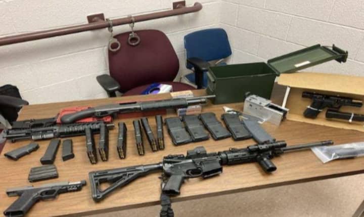 A 29-year-old New Rochelle resident was busted with illegal weapons and ammo.