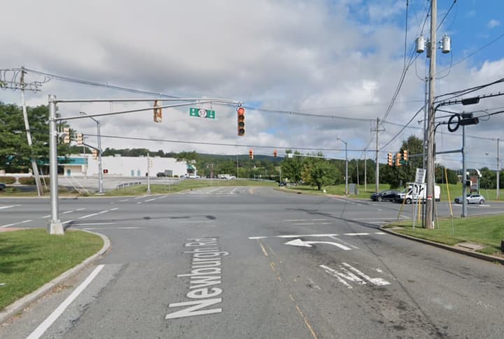 Intersection of Route 57 and Newburgh Road