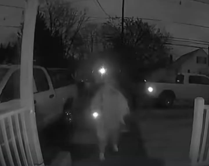 Police in Hackettstown are seeking the public’s help identifying a suspicious person who was caught on surveillance footage peeking onto porches of local homes over the weekend.