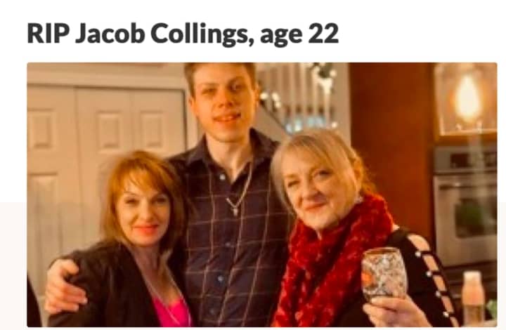 Jake Collings died of a rare brain infection, according to a GoFundMe launched for his mom.