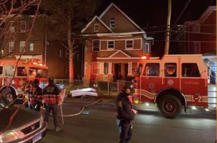 Three families were left homeless following a fire at a multi-family home.