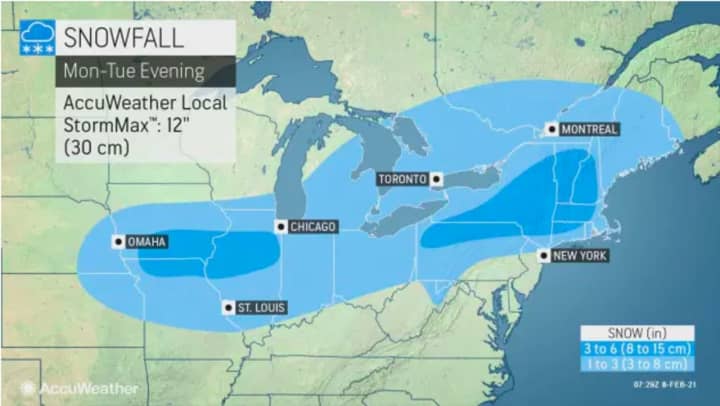 A pair of winter storms are threatening the region with more snow this week.